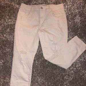 Charlotte Russe Destroyed Jeggingd